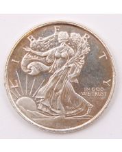 1/10 oz. Walking Liberty round .999 fine silver Golden State Mint