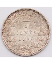 1890H Canada 5 cents EF