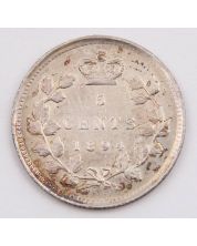 1894 Canada 5 cents EF