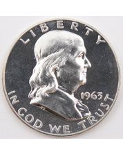 1963 Franklin Half Dollar Choice Proof