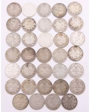 34x Canada 10 cents 2x1902H 3x3H 3x04 3x05 3x06 7x07 3x09 10x1910 damaged