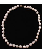 Akoya Baroque cultured pearls 9.0-9.4mm 17-inch necklace 