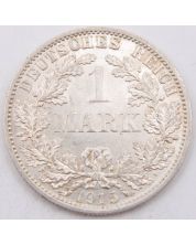 1915 A Germany 1 Mark silver coin AU/UNC