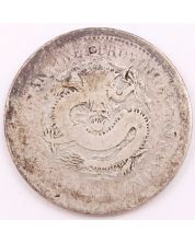 China Anhwei 20 cents 1898 L&M-201 KM-59 ASTC poor condition