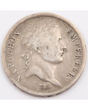 1809 W France 2 Francs silver coin nice VF