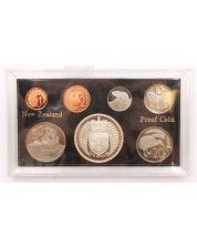 1979 New Zealand 7-coin set mint sealed all coins Gem Cameo Proof