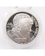 1 oz Wayne Gretzky LA Kings Commemorative 1 Ounce .999 Fine Silver round 