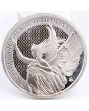 2021 St. Helena Queen’s Virtues Victory 1 oz .999 FINE Silver Coin