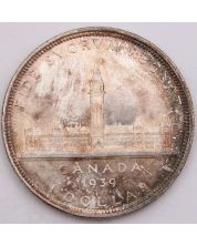 1939 Canada silver dollar very nice Choice Uncirculated+