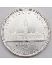 1939 Canada silver dollar very nice Choice Uncirculated