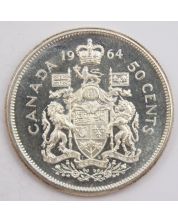 1964 Canada 50 cents  Choice UNC