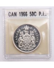 1966 Canada 50 cents  Choice Prooflike