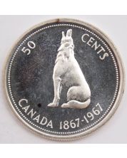 1967 Canada 50 cents  Choice Prooflike