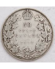 1912 Canada 50 cents VG