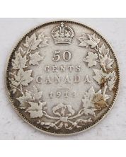 1913 Canada 50 cents VG/F