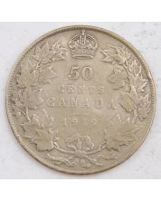 1919 Canada 50 cents VG 