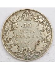 1929 Canada 50 cents VG