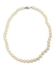 14K White Gold 49x Pearl Necklace