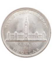 1939 Canada silver dollar Choice Gem Uncirculated