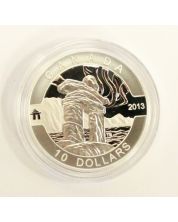 2013 $10 O Canada Series - Inukshuk