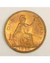 Great Britain 1937 Penny Choice  MS63RB