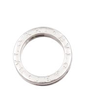 Bvlgari B ZERO One Band Ring In 18k White Gold Size 5