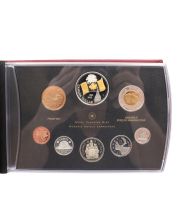 2005  Canada Proof Set - Pure Silver Dollar Proof Canada's National Flag 40th Anniversary