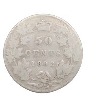 1892 Canada 50 cents AG/G