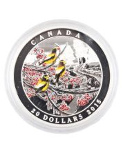 RCM 2015 $20 Fine Silver Coin: Weather Phenomenon - Winter Freeze