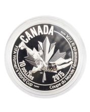 2015 Canada $10 FIFA Women's World Cup Canada The Goalie - Pure Silver Coin