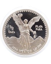 1994 Mexico Libertad 1/2 oz Silver Bullion Coin Proof