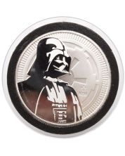 2017 1 oz .999 Fine Silver Bullion STAR WARS Darth Vader Coin New Zealand Mint 