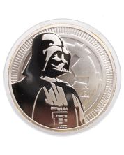 2017 1 oz .999 Fine Silver Bullion STAR WARS Darth Vader Coin New Zealand Mint 