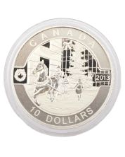 2013 Canadian Holiday Season - O Canada Proof $10 Fine Silver Coin