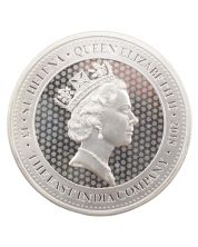 2018 Guinea 1 oz  St. Helena .999 Fine Silver East India Company Coin