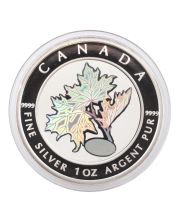 2003 Canada 1 Oz $5 Maple of Good Fortune - .9999 Pure Silver Coin