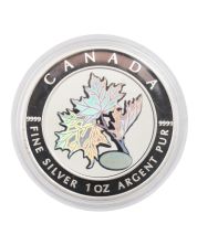 2003 Canada 1 Oz $5 Maple of Good Fortune - .9999 Pure Silver Coin