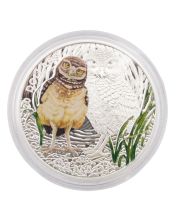 2015 Canada $20 Baby Animals: Burrowing Owl Fine Silver Coin & Stamp Set