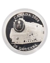 2008 Canada $20 The Royal Hudson - Pure Silver Coin