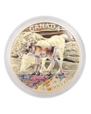 2016 Canada $20 Baby Animals: Caribou - Pure Silver Coin