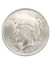 1923 Peace silver dollar Choice UNC