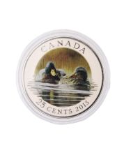 2013 25-Cent Coloured Coin – Mallard