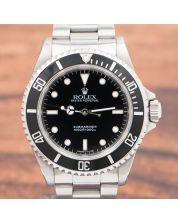 Rolex Submariner 14060 No Date 40mm Stainless Black Dial 1996 Mens Watch B&P