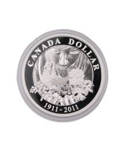 2011 Proof Silver Dollar – 100th Anniversary of Parks Canada