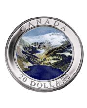 2003 Canada $20 Rocky Mountains - Natural wonders Pure Silver Coin