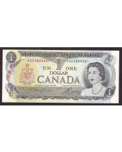 1973 Canada $1 dollar replacement note Lawson Bouey *GU2834461 CH UNC