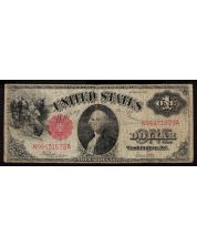 1917 $1 United States Note FR-39 SN-N94431678A VG+