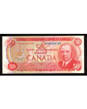 1975 Canada $50 note RCMP Musical Ride EHN 2206149 Choice AU