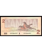 1986 Canada $2.00 banknote Crow Bouey AUK 3866547 Choice Uncirculated+