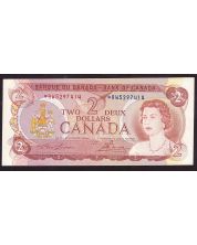 1974 Canada $2 replacement note Lawson Bouey *RW5297414 Choice UNC